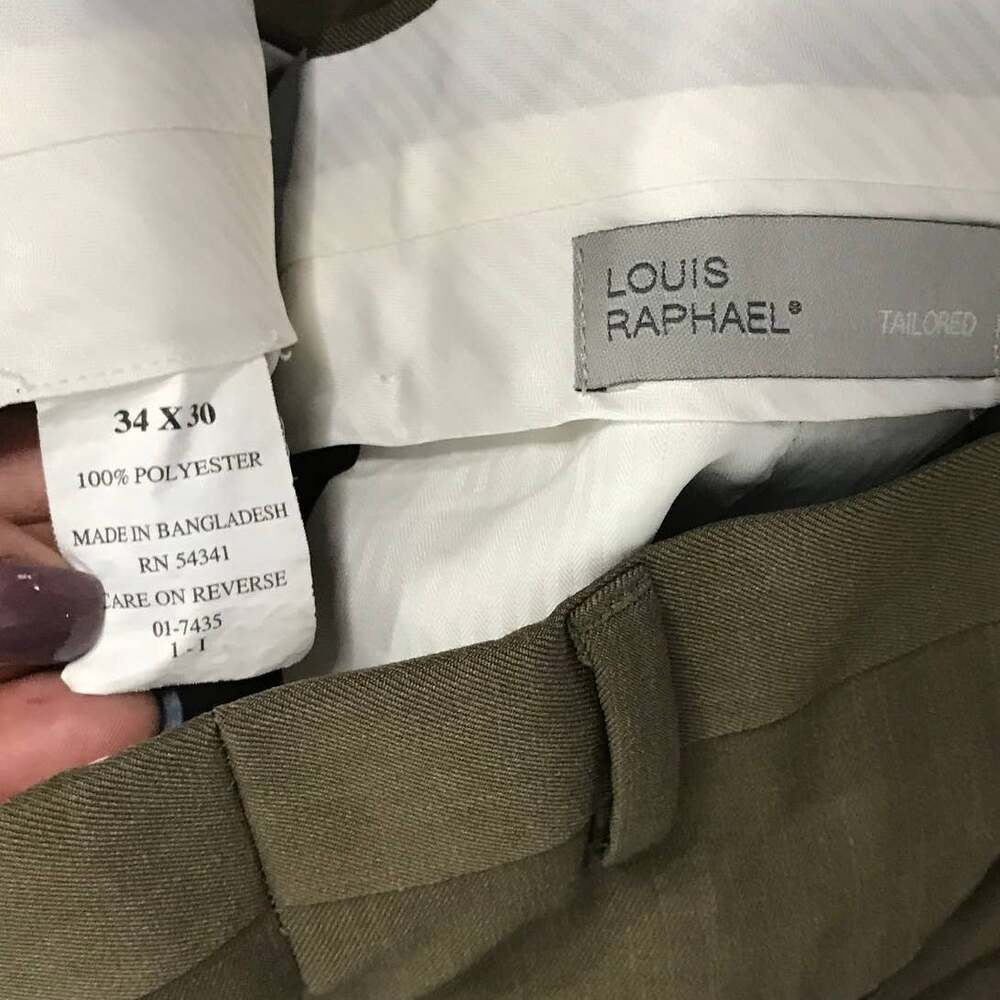 Men Brown Louis Raphael Trouser - Picture 4 of 8